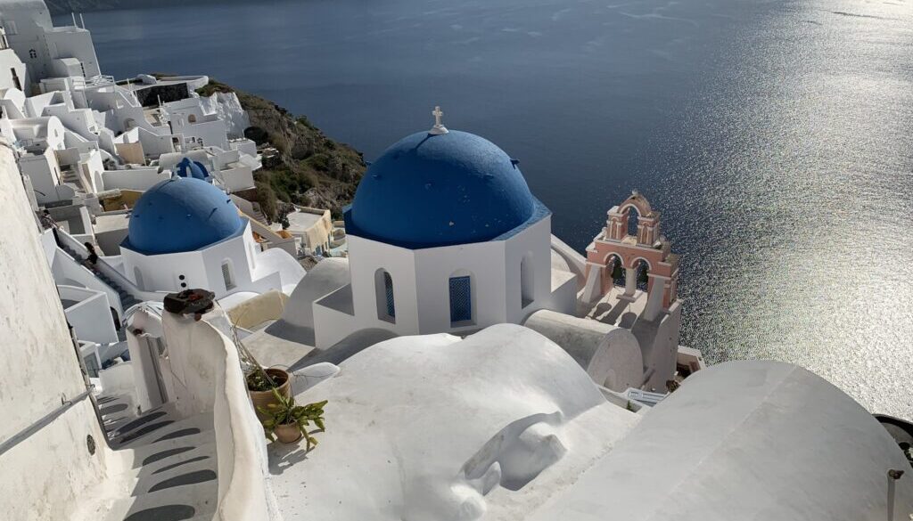 Oia Blue Domes