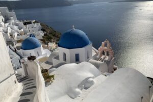 Oia Blue Domes