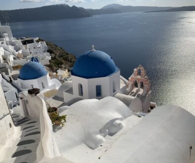 Oia Blue Domes